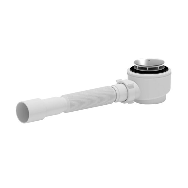 Aloni siphon de douche flexible avec crépine, sortie Ø40/50 mm