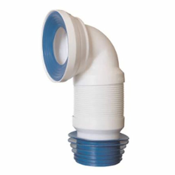 Aloni coude flexible 90° d’évacuation WC Ø90–110