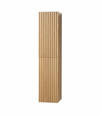 Colonne Begonia en chêne naturel, 35 × 160 × 35 cm