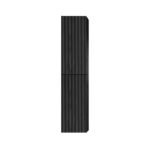 Colonne Begonia en chêne noir, 35 × 160 × 35 cm