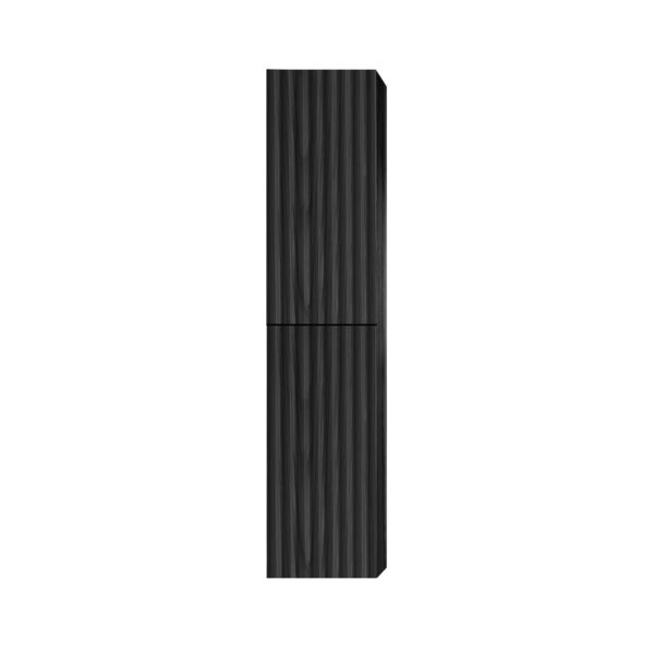 Colonne Begonia en chêne noir, 35 × 160 × 35 cm