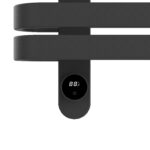 BELRAD SÈCHE-SERVIETTES ÉLECTRIQUE – DESIGN - SMART WIFI – RACCORDEMENT À GAUCHE – 225 W – 900X500 MM – NOIR MAT