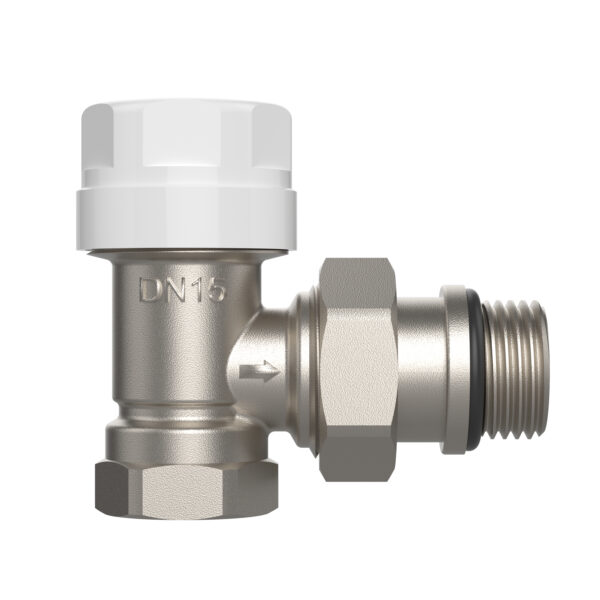 Belrad robinet de radiateur thermostatique — équerre — M30 — 1/2" MF