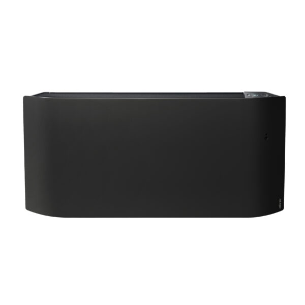 RADIATEUR ELECTRIQUE MURAL NOIR AVEC PRISE + PROGRAM 2000W-LxH:119x56,5