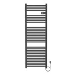 BELRAD SÈCHE-SERVIETTES ÉLECTRIQUE – AVEC THERMOSTAT NUMÉRIQUE PROGRAMMABLE – SMART WIFI - 850W – 1600X540X133 MM – NOIR MAT