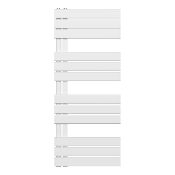RADIATEUR SÈCHE-SERVIETTES RACCORDEMENT GAUCHE/COMB - BLANC 1200X500-593W