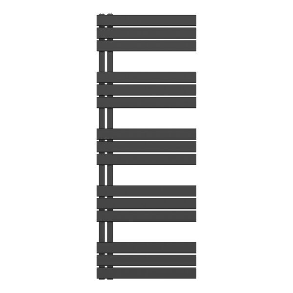 RADIATEUR SÈCHE-SERVIETTES RACCORDEMENT GAUCHE/COMB - NOIR 1600X600-864W