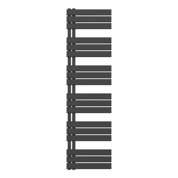 RADIATEUR SÈCHE-SERVIETTES RACCORDEMENT GAUCHE/COMB - NOIR 1800X500-890W