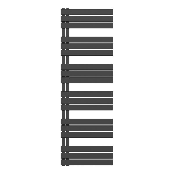 RADIATEUR SÈCHE-SERVIETTES RACCORDEMENT GAUCHE/COMB - NOIR 1800X600-1021W
