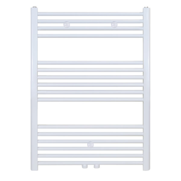 BELRAD SÈCHE-SERVIETTES - RACCORDEMENT GAUCHE-DROITE/CENTRAL - 496 WATT - 1000X600CM - BLANC BRILLANT