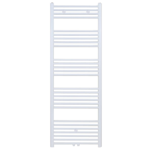 BELRAD SÈCHE-SERVIETTES - RACCORDEMENT GAUCHE-DROITE/CENTRAL - 614 WATT - 1600X400CM - BLANC BRILLANT