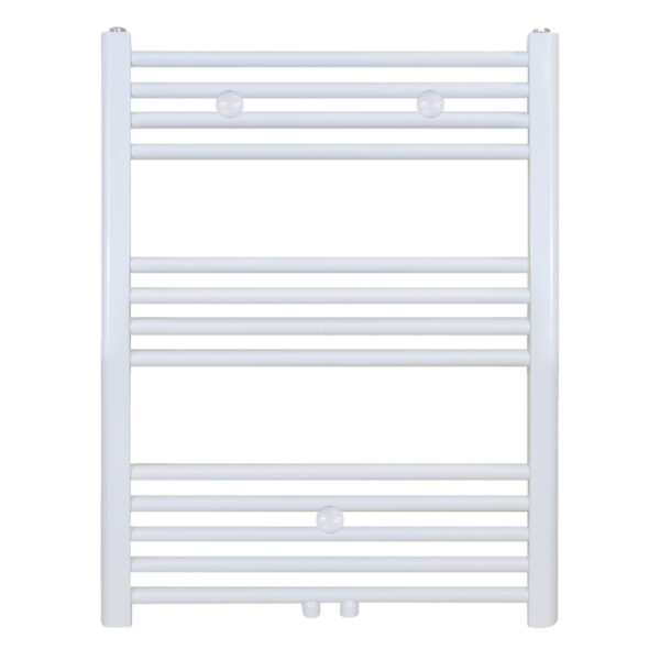 BELRAD SÈCHE-SERVIETTES - RACCORDEMENT GAUCHE-DROITE/CENTRAL - 352 WATT - 800X500CM - BLANC BRILLANT