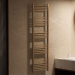 BELRAD SÈCHE-SERVIETTES - RACCORDEMENT GAUCHE-DROITE/CENTRAL - 721 WATT - 1600X500CM - BRUN BRONZÉ BROSSÉ