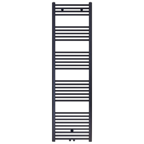 BELRAD SÈCHE-SERVIETTES - RACCORDEMENT GAUCHE-DROITE/CENTRAL - 821 WATT - 1800X500CM - NOIR MAT