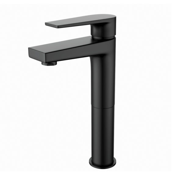 Aloni mitigeur lavabo haut noir mat