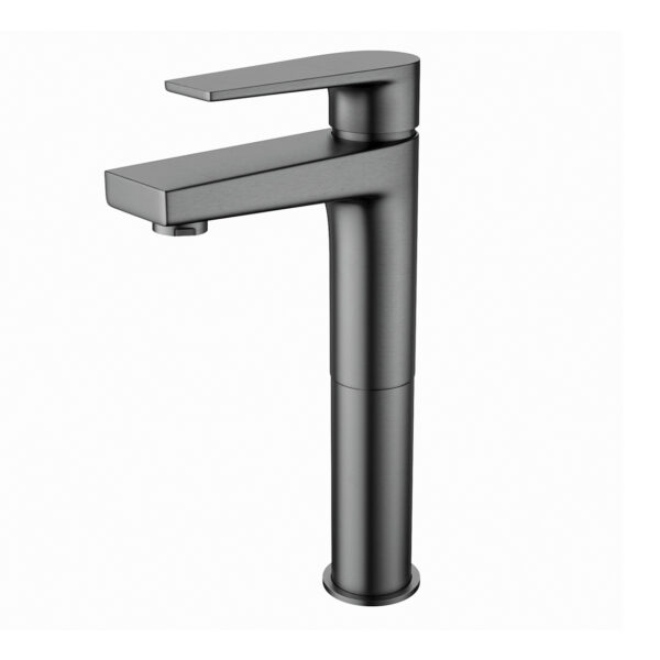 Aloni mitigeur lavabo haut gunmetal