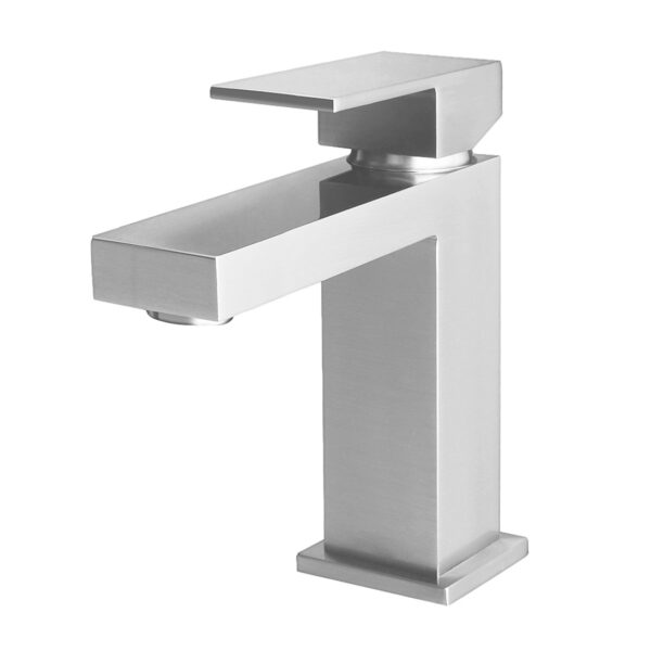 Aloni chan mitigeur de lavabo carré - chrome