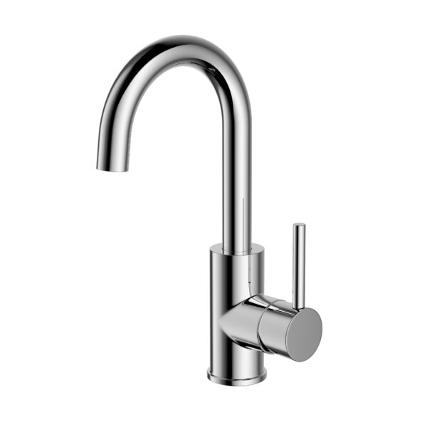Aloni ensy mitigeur de lavabo avec bec orientable - chrome
