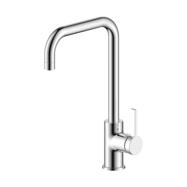 Aloni Arch mitigeur de cuisine à bec pivotant — chrome
