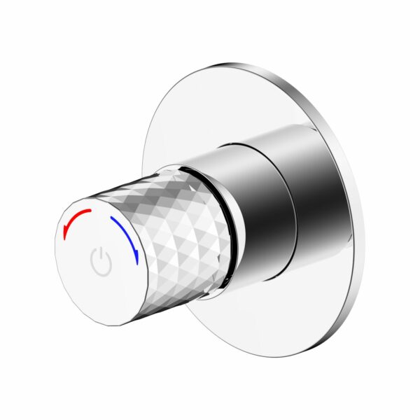 Aloni Flow mitigeur encastré douche/bidet, eau chaude et froide — chrome