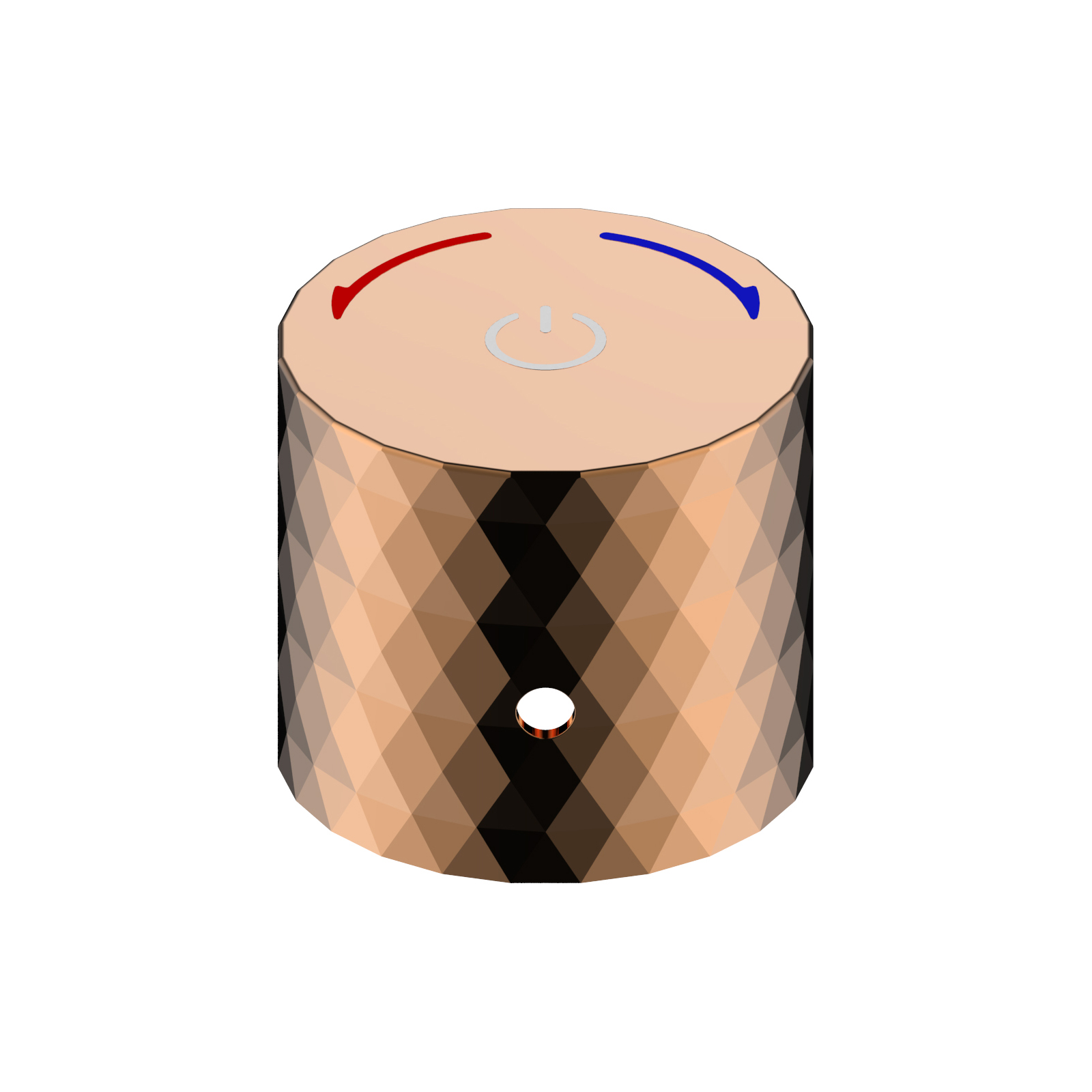 KS220006CC.jpg Aloni flow bouton-poussoir pour mitigeur apparent - cuivre rosé brillant