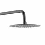 Aloni Optima Rondo ensemble de douche thermostatique Cool Touch — gunmetal PVD