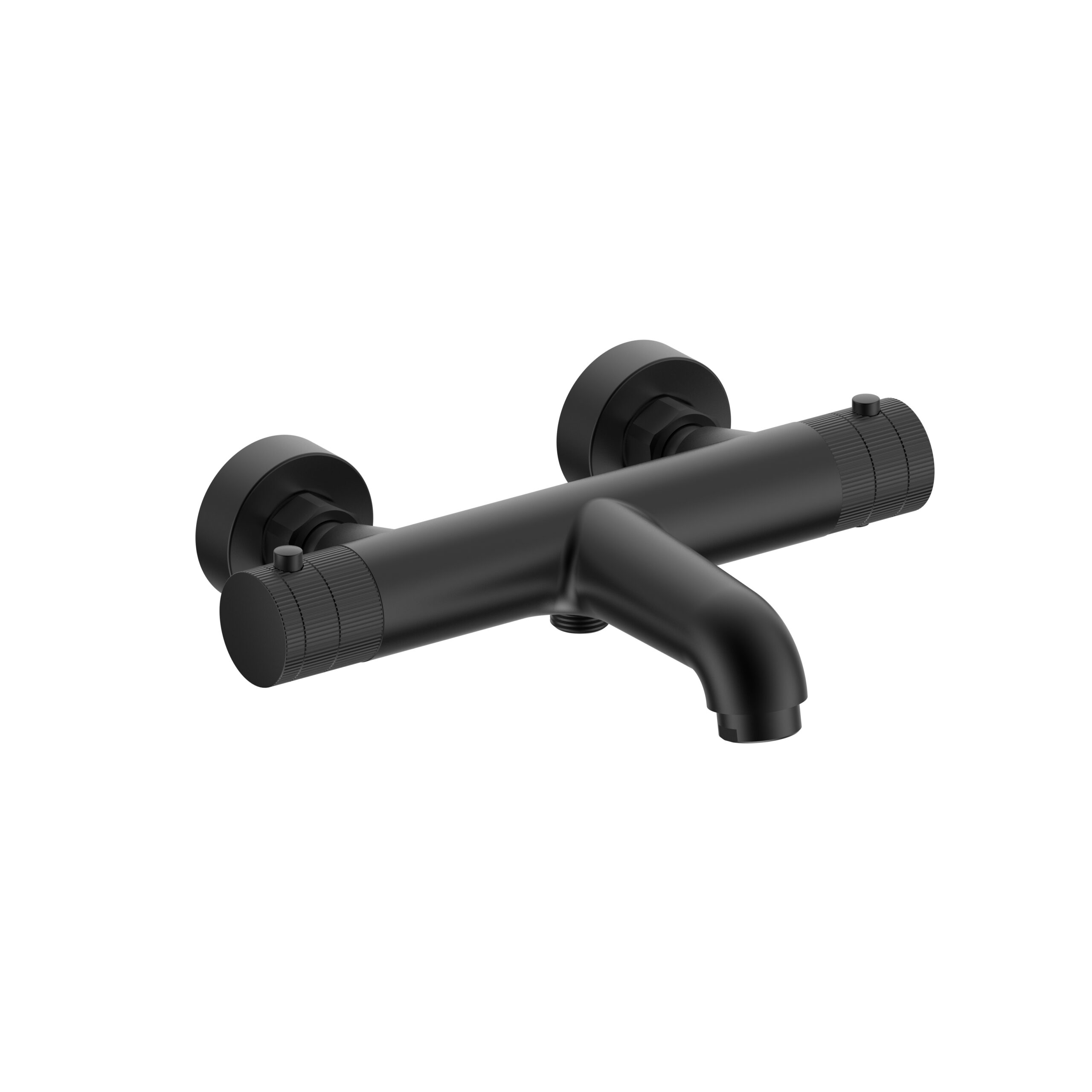 PRM4101-MB.jpg Stria mitigeur de baignoire mural thermostatique — noir mat PVD