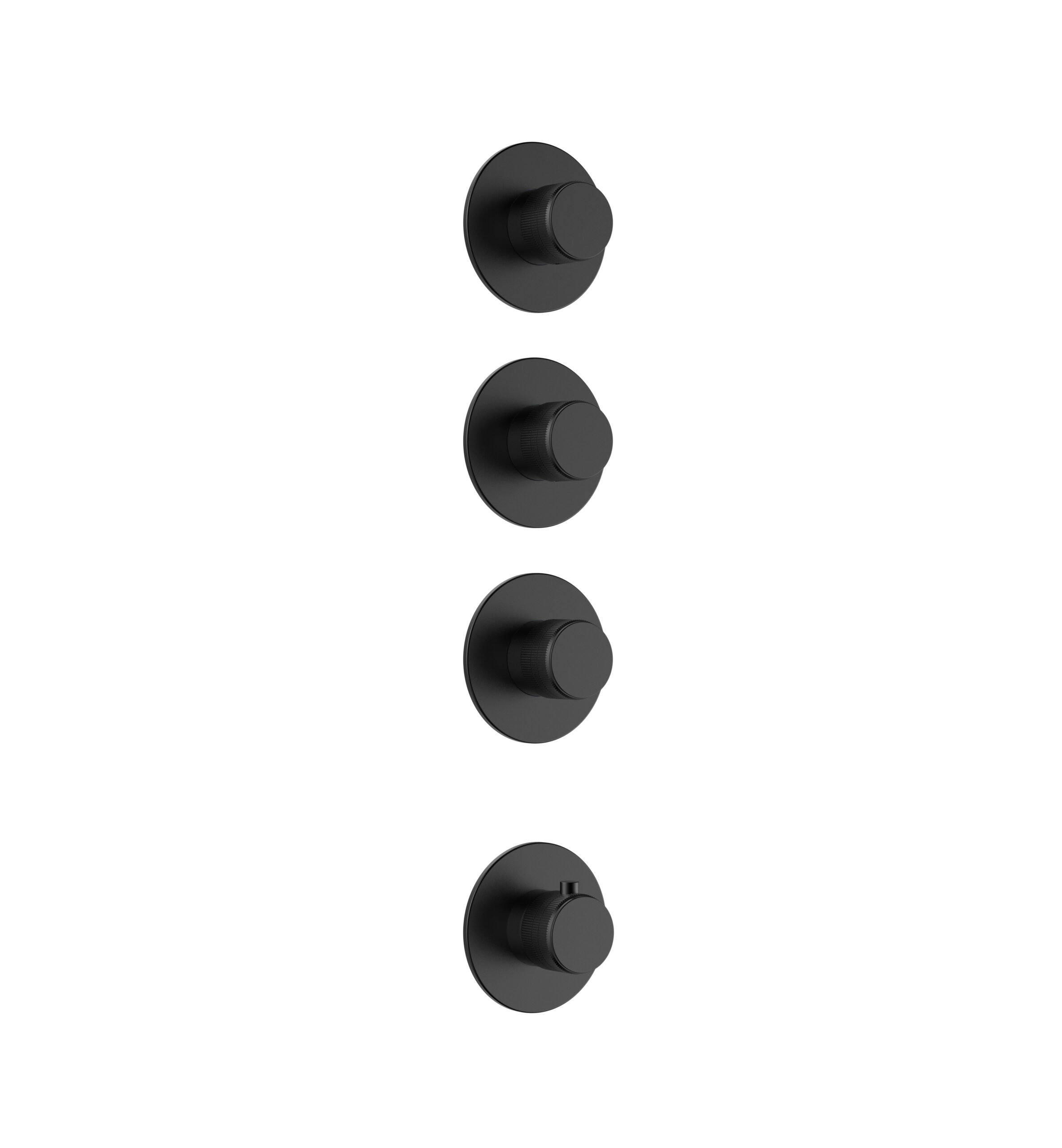 PRM6025-MB.jpg Stria kit de finition douche thermostatique 3 voies — noir mat PVD