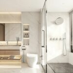 Stria kit de finition douche thermostatique 3 voies — inox brossé