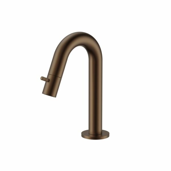 Stria robinet d’eau froide à bec courbé — brun bronzé PVD