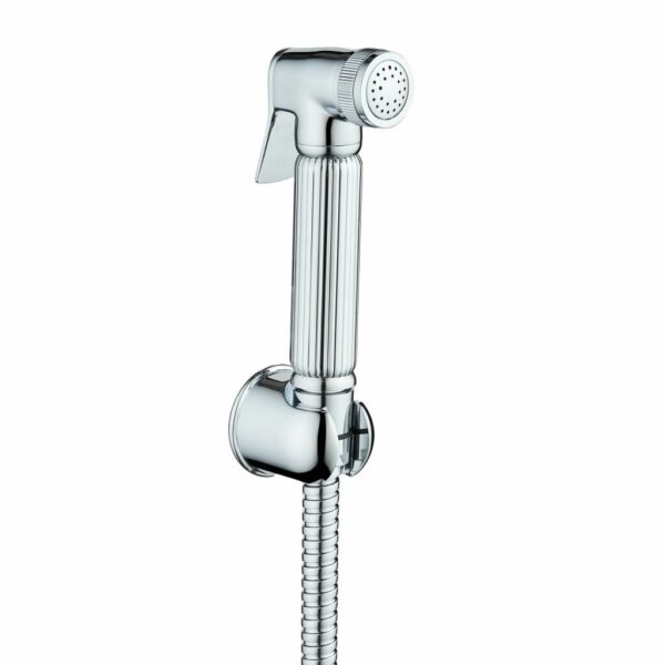 Aloni Design set WC/bidet avec douchette ronde — chrome