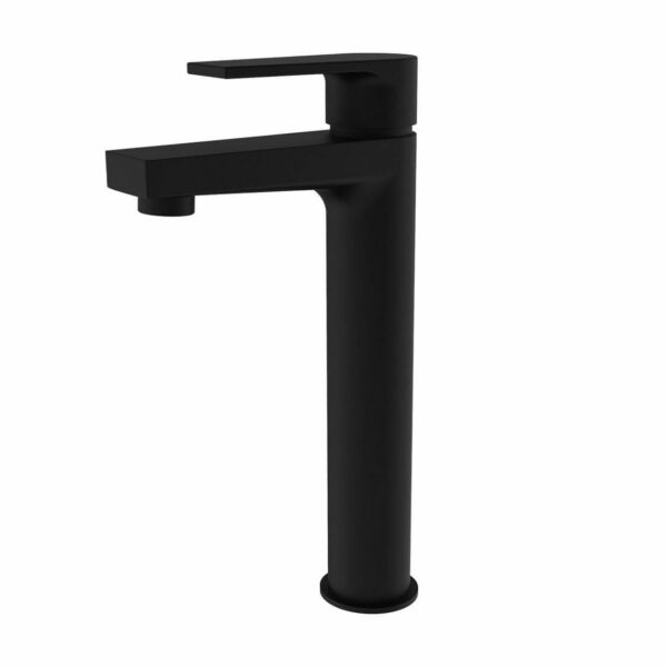 Creavit sharp mitigeur de lavabo surélevé - noir mat