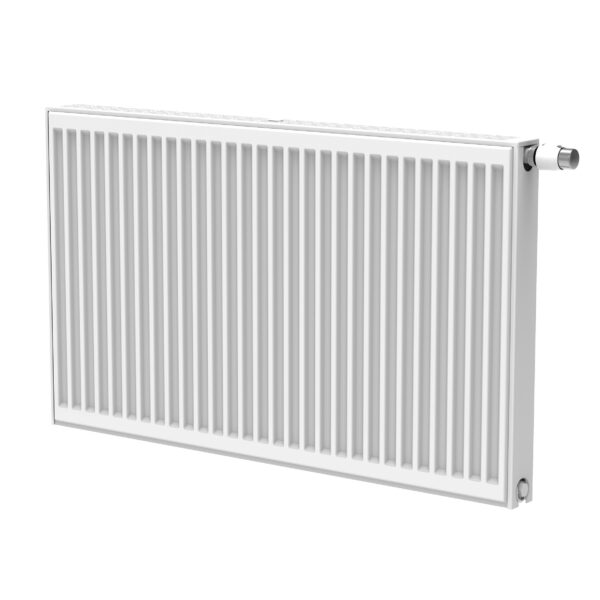 Radiateur universel Belrad T33 – 6 raccordements – 600 × 2000 mm – 4778 W – blanc brillant – photo 1