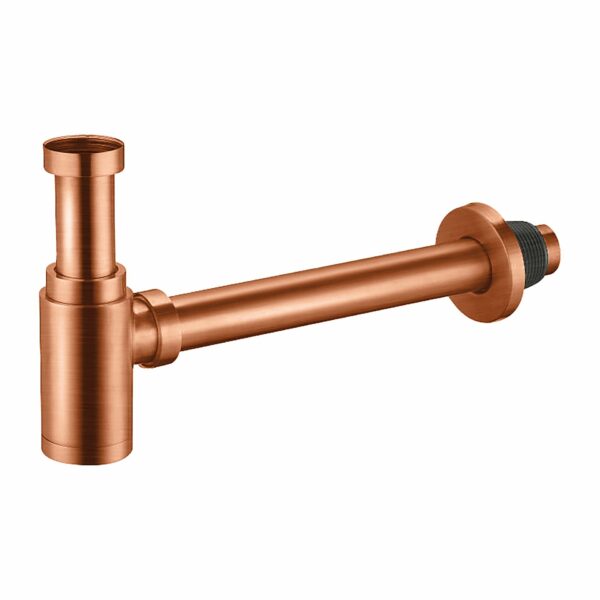 Aloni Design siphon de lavabo en laiton 5/4, 33 cm — cuivre brossé