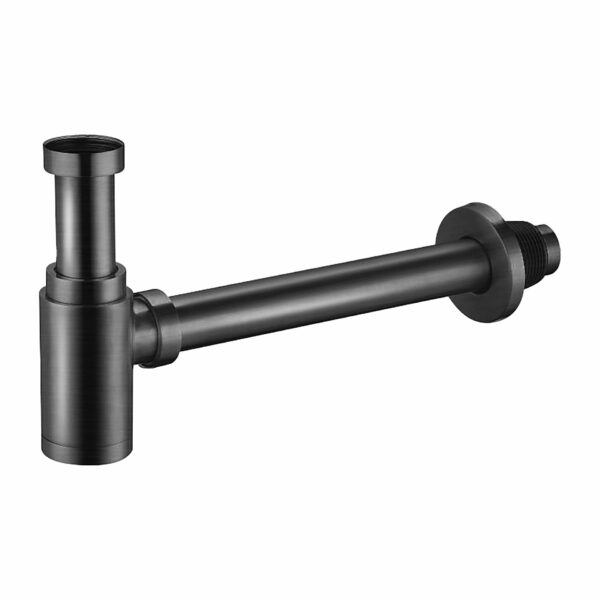 Aloni Design siphon de lavabo en laiton 5/4, 33 cm — gris bronze