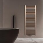 BELRAD SÈCHE-SERVIETTES - RACCORDEMENT GAUCHE-DROITE/CENTRAL - 414 WATT - 1200X600CM - CUIVRE BROSSÉ
