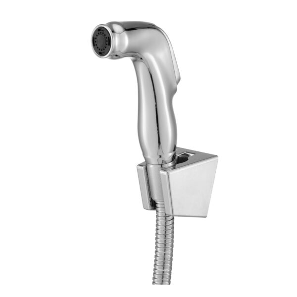 Aloni douchette de bidet ABS avec support et flexible métal — chrome