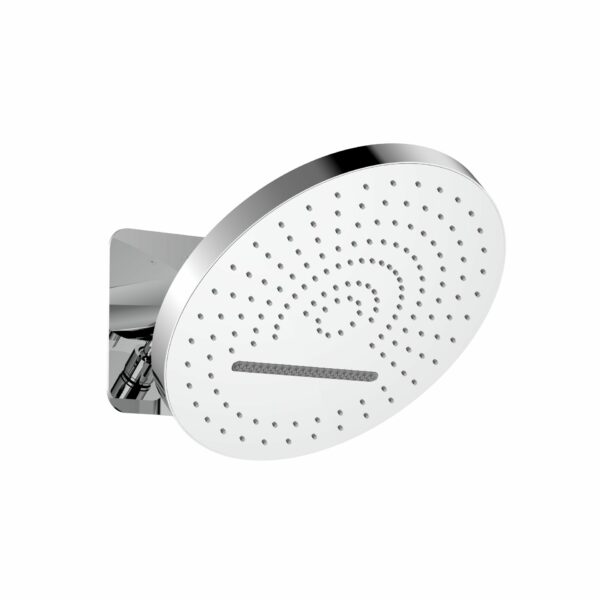 Uniforma Tropical Rain XL douche de tête 32 cm, 2 jets — chrome