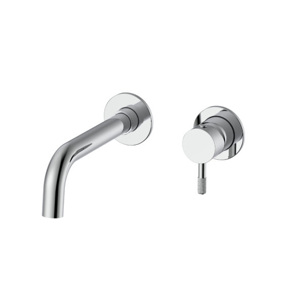 Stria kit de finition pour mitigeur lavabo encastré — chrome