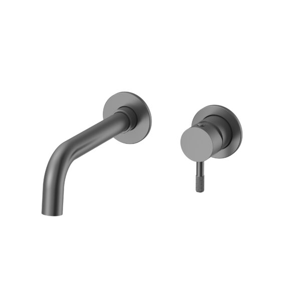 Stria kit de finition pour mitigeur lavabo encastré — gunmetal PVD