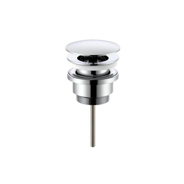 Uniforma bonde toujours ouverte pour lavabo sans trop-plein — chrome