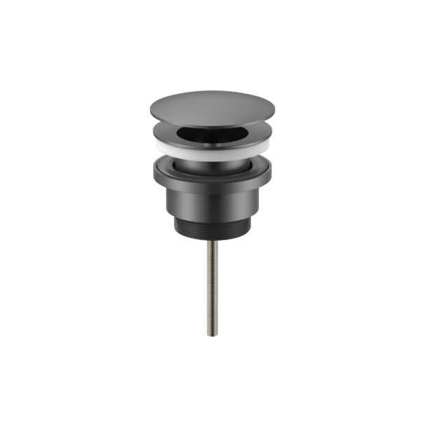 Uniforma bonde toujours ouverte pour lavabo sans trop-plein — gunmetal PVD