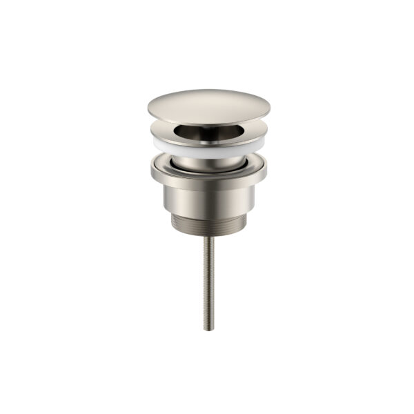 Uniforma bonde toujours ouverte pour lavabo sans trop-plein — inox brossé