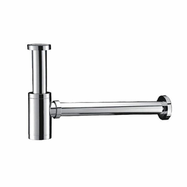 Uniforma siphon pour lavabo et lave-mains — chrome