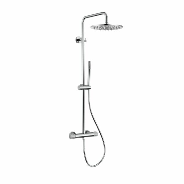 Stria ensemble de douche thermostatique Cool Touch 30 cm — chrome