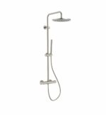 Stria ensemble de douche thermostatique Cool Touch 30 cm — inox brossé
